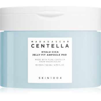 SKIN1004 Madagascar Centella Hyalu-Cica Jelly-Fit Ampoule Pad dischete de tonifiere pentru pielea uscata si deshidratata - imagine 2